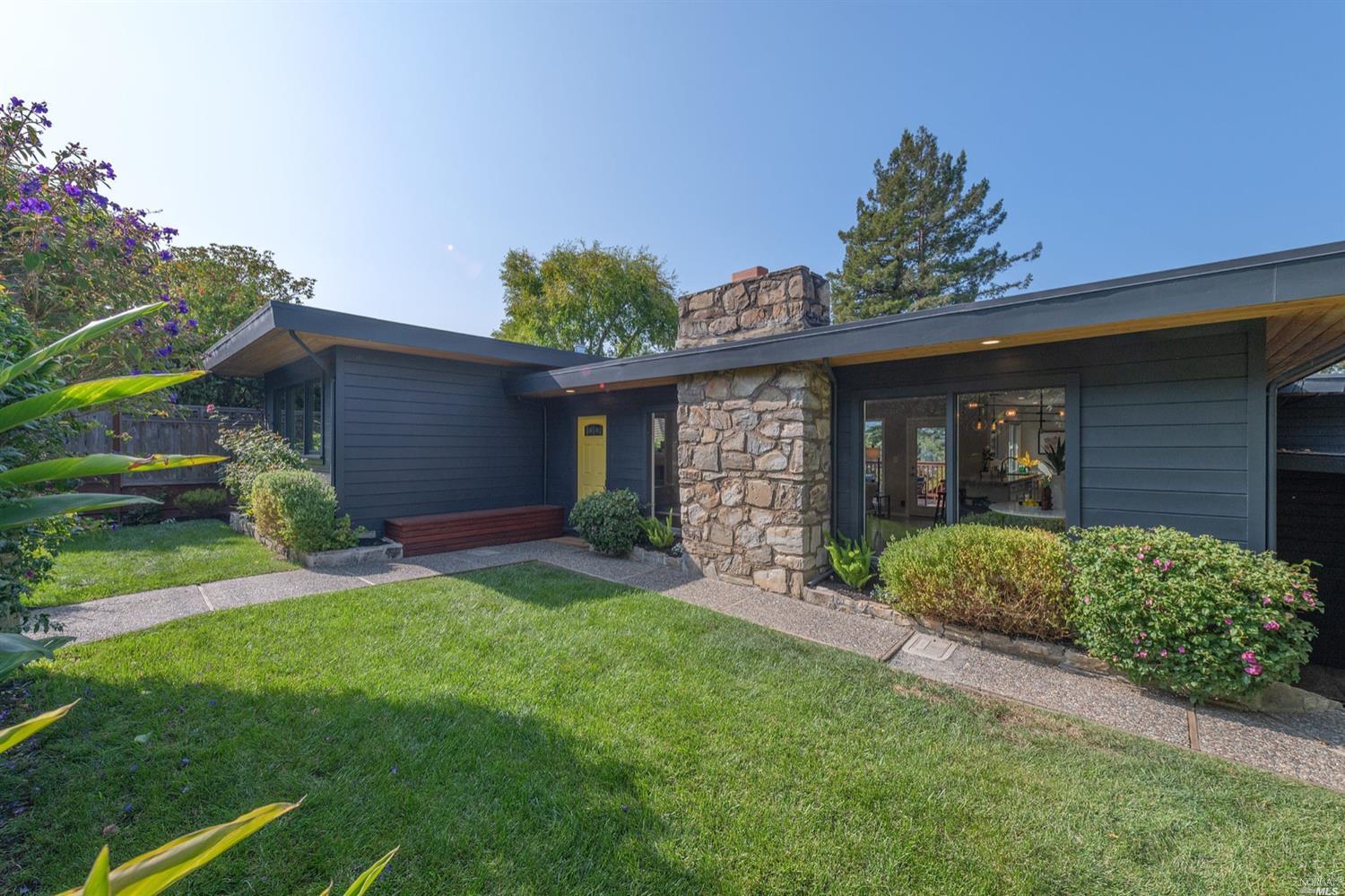 102 Homestead Boulevard Mill Valley, CA 94941 - Photo 1 of 1 a front view of a house with garden