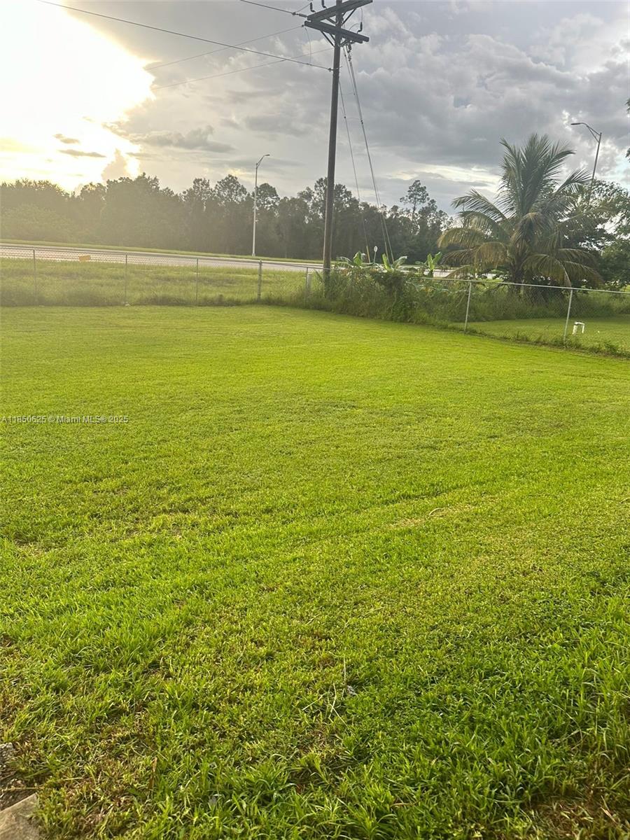 442 Conlee Street Lehigh Acres, FL 33974 - Photo 31 of 79 a view of an ocean from a yard