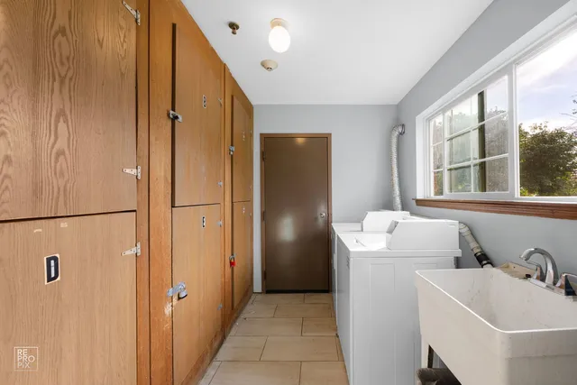a bathroom with a sink and a tub