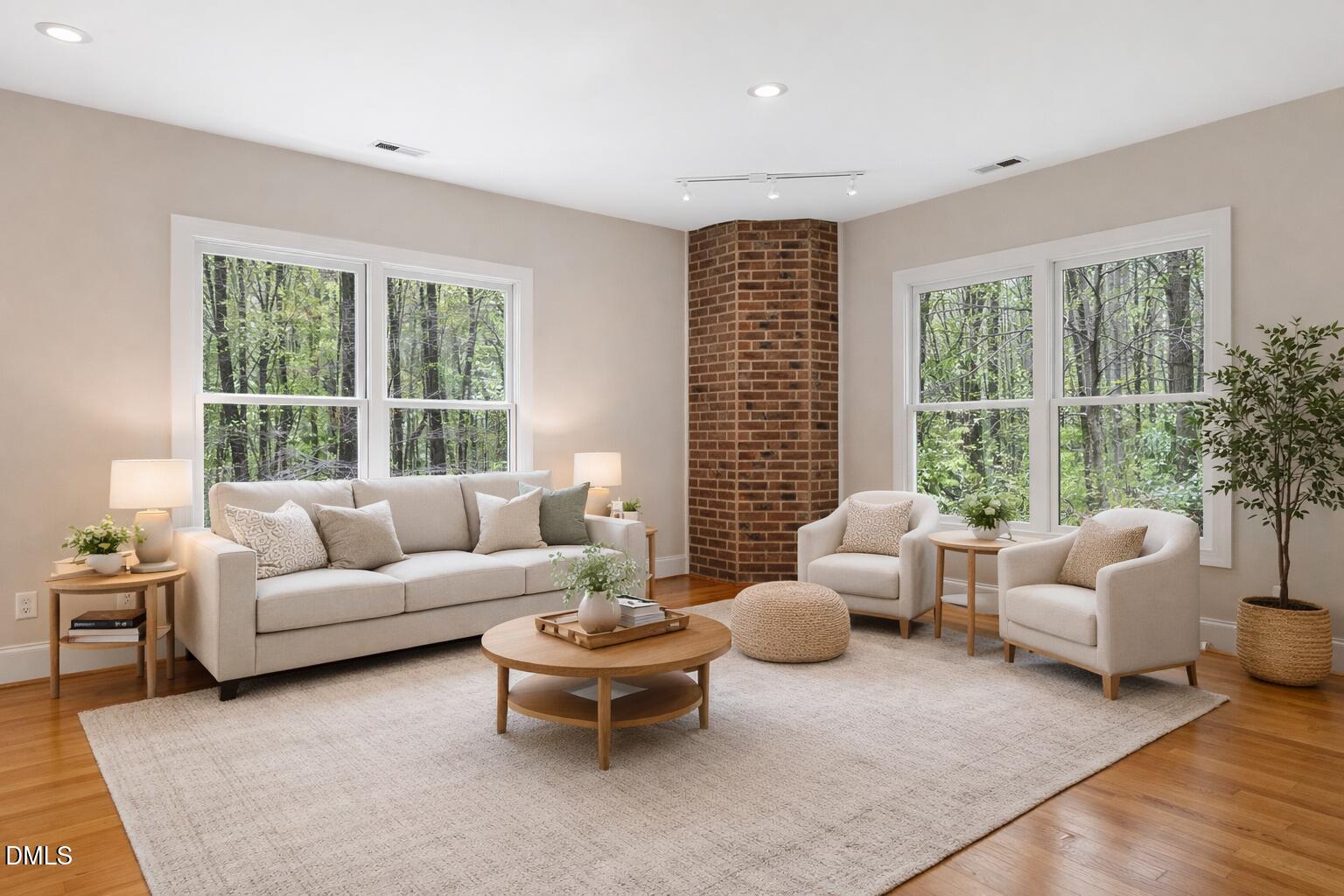 4524 Ridge Trail Efland, NC 27243 - Photo 26 of 48 a living room with furniture and a large window