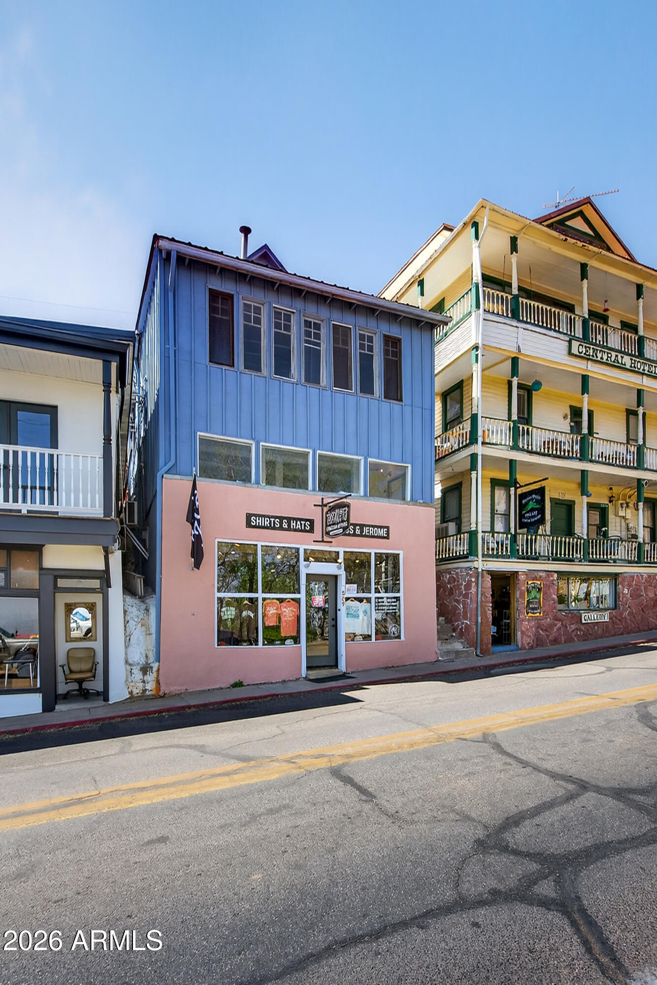 511 Main Street Jerome, AZ 86331 - Photo 3 of 67 a front view of a building with street