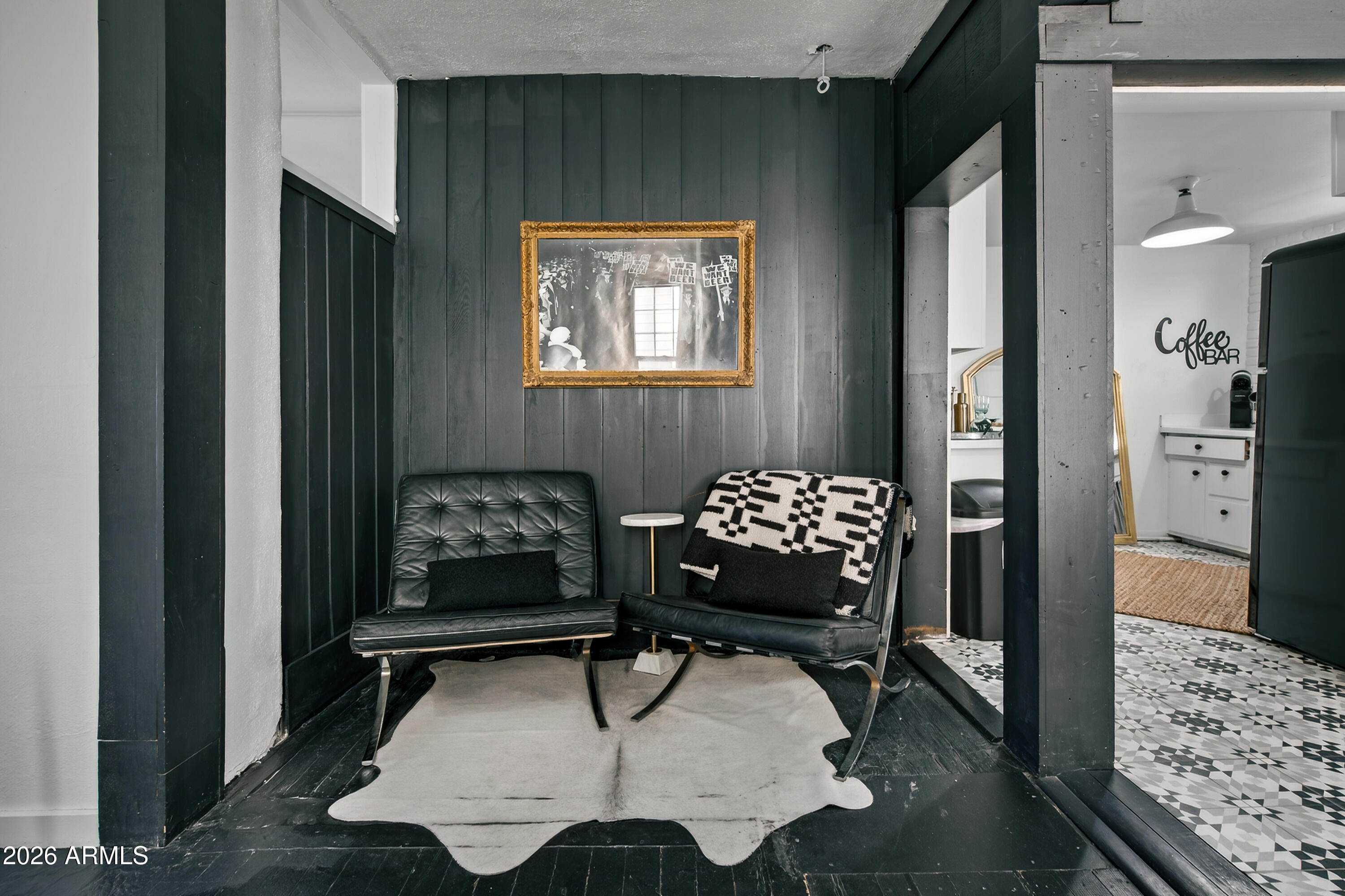 511 Main Street Jerome, AZ 86331 - Photo 40 of 67 a bedroom with furniture and a window