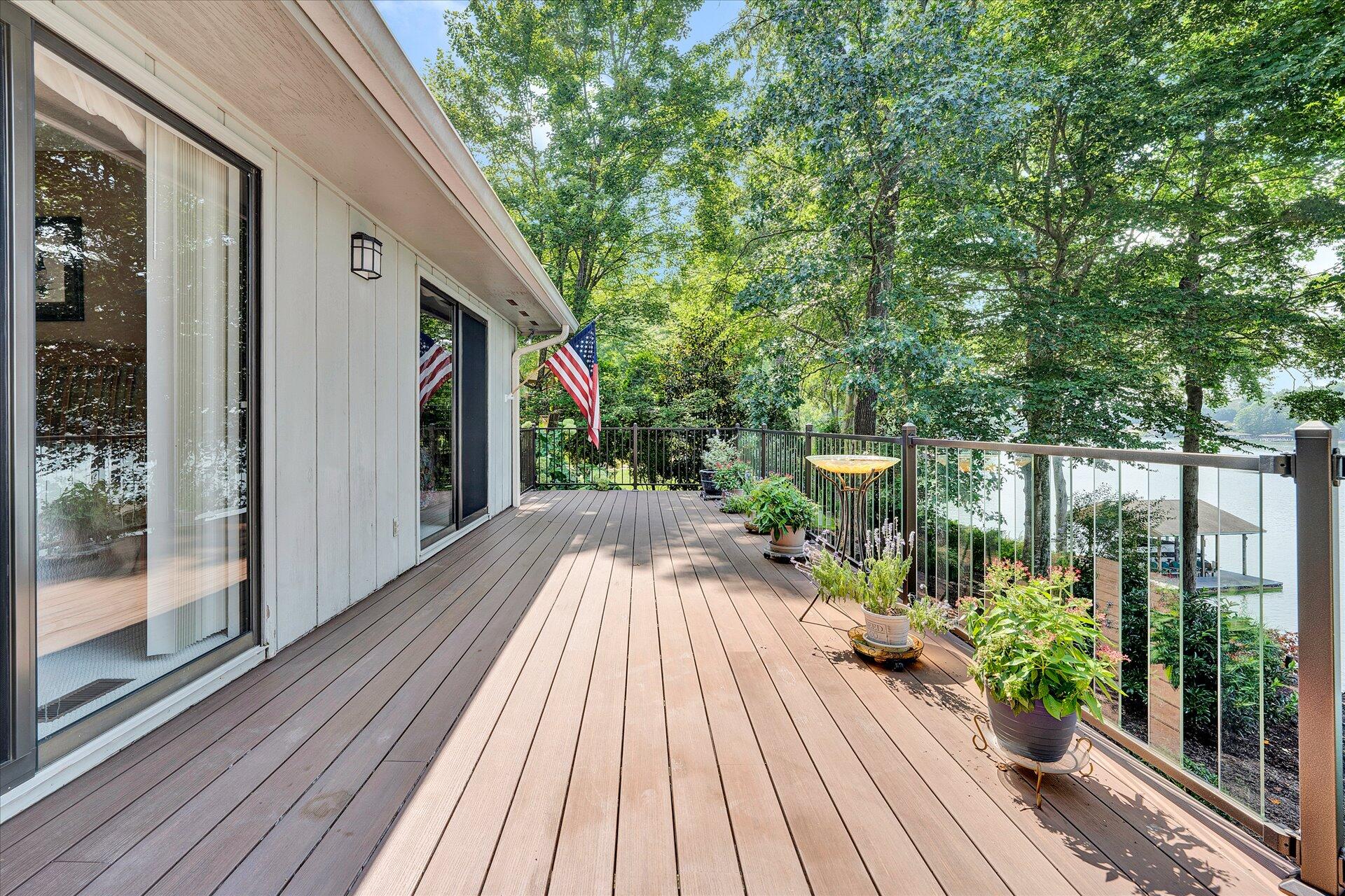85 Chickadee Circle Moneta, VA 24121 - Photo 20 of 57 a view of a house with backyard and garden