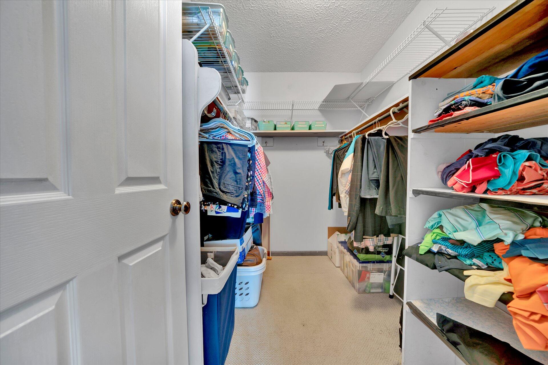 85 Chickadee Circle Moneta, VA 24121 - Photo 29 of 57 a view of walk in closet with clothes and shoes