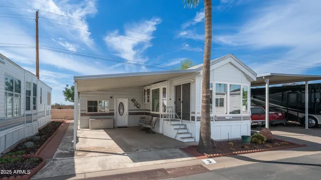 a view of a house with a outdoor space