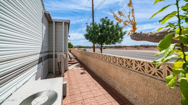 a view of balcony and patio