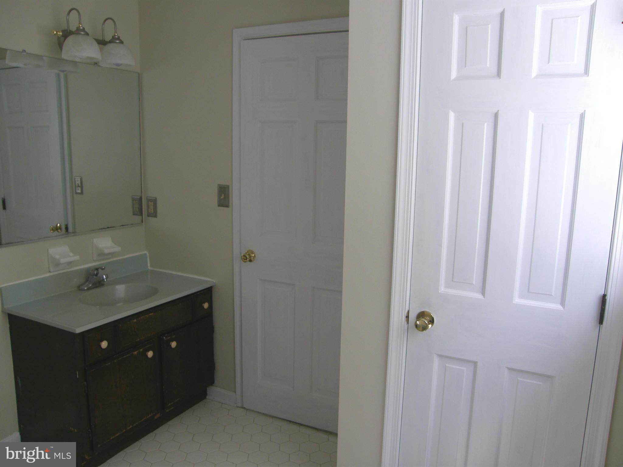 5603 Sweet Air Road Baldwin, MD 21013 - Photo 28 of 30 a bathroom with a sink vanity and a mirror