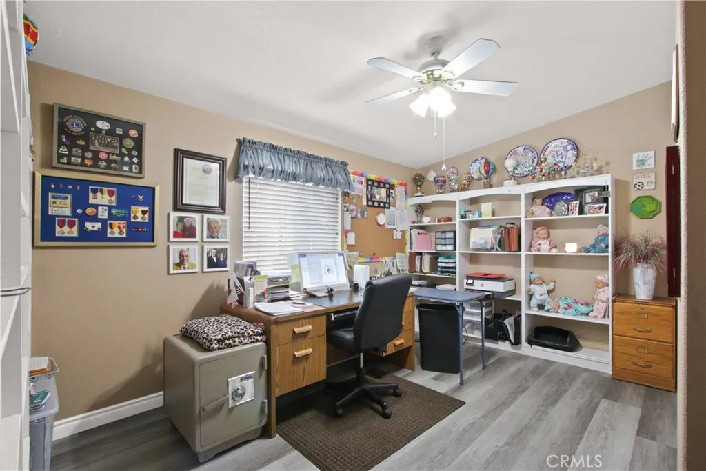 4095 Fruit La, Unit 743 La Verne, CA 91750 - Photo 11 of 21 a view of a workspace with furniture and a workspace