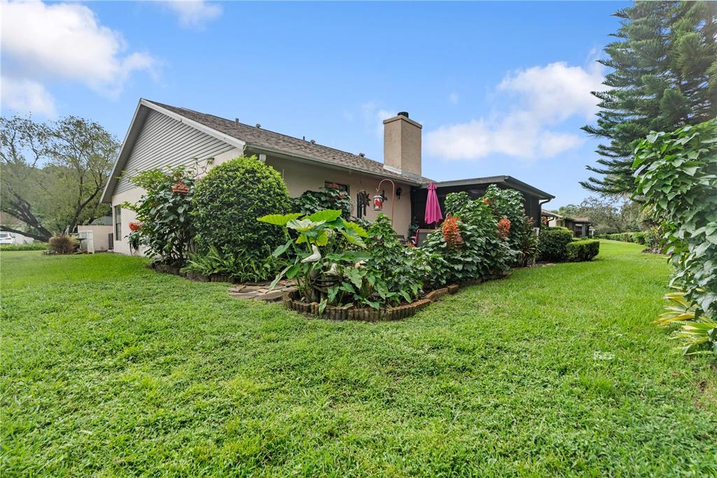 11719 Rose Tree Drive New Port Richey, FL 34654 - Photo 34 of 51 a front view of a house with garden
