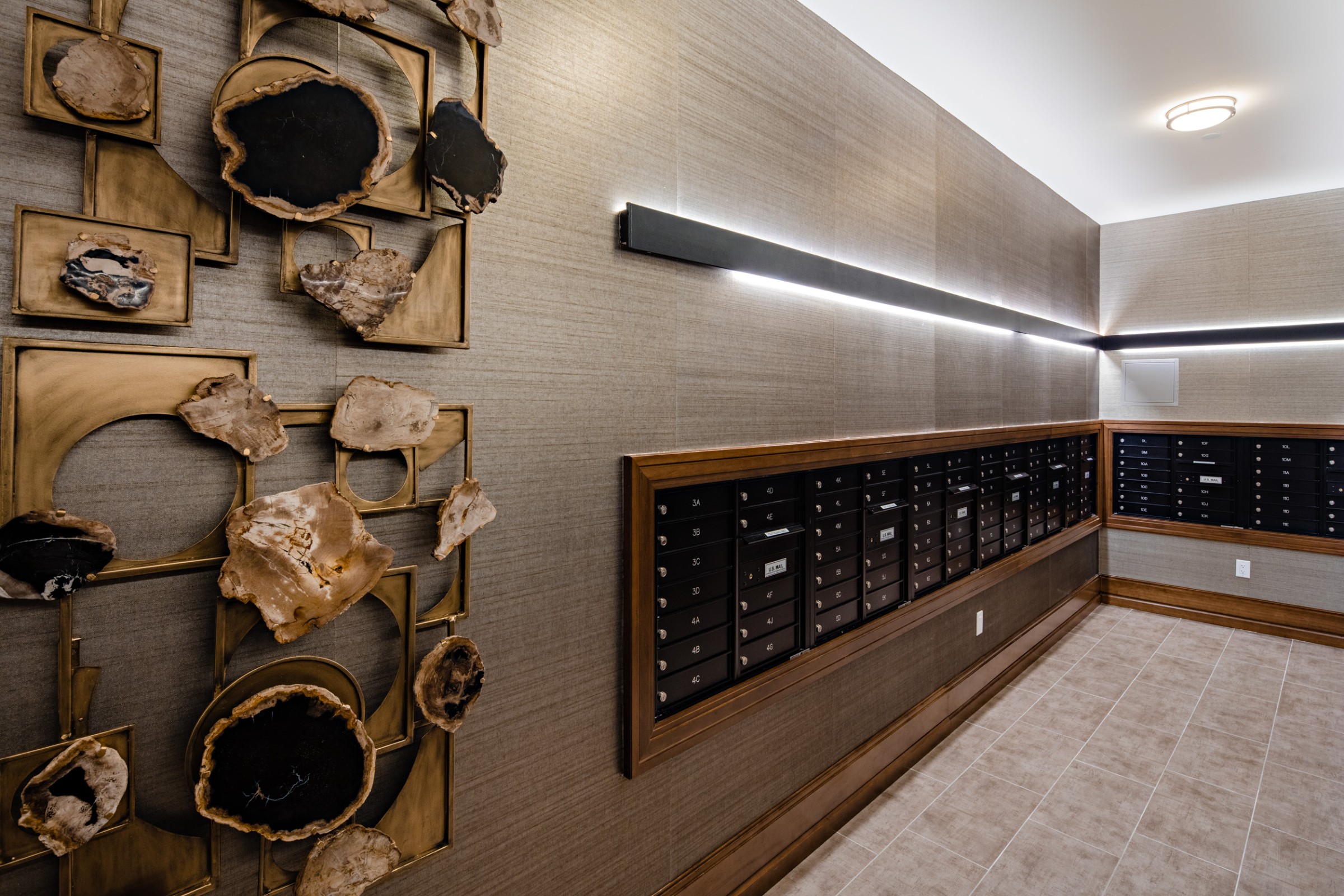 1524 Sheepshead Bay Road, Unit 6D Brooklyn, NY 11235 - Photo 22 of 25 a kitchen with lots of clutter and cabinets