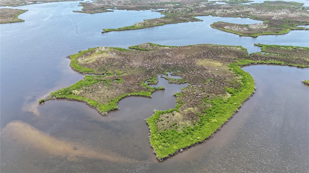 12301 The Salt Crystal River Crystal River, FL 34429 - Photo 19 of 36 a view of a lake with a mountain in the background