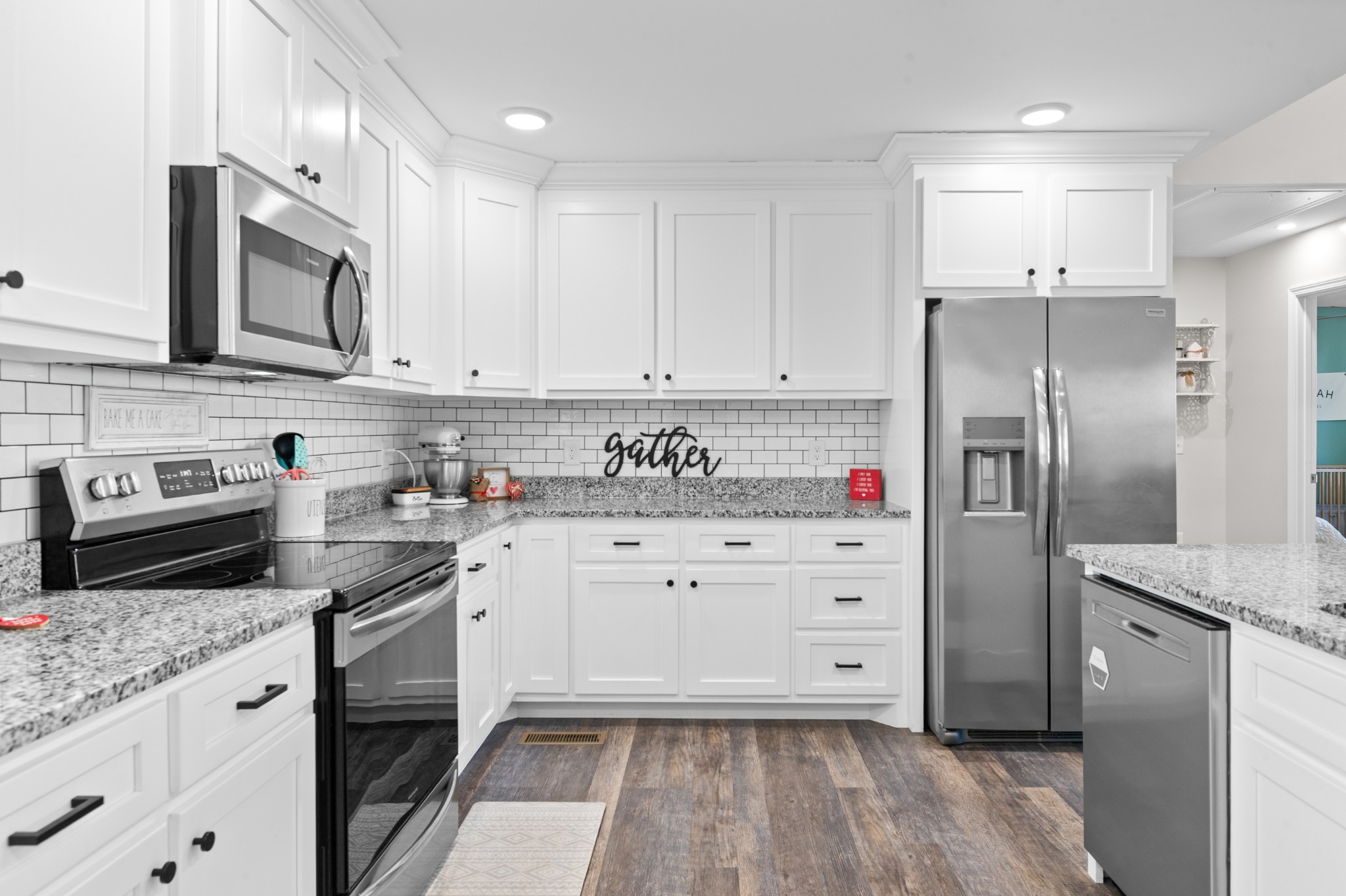 2023 Coleman Road Cornersville, TN 37047 - Photo 25 of 80 a kitchen with stainless steel appliances granite countertop a refrigerator sink and stove