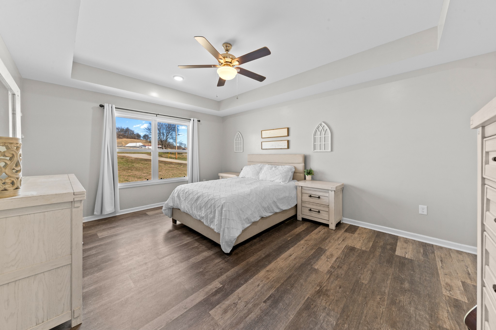 2023 Coleman Road Cornersville, TN 37047 - Photo 29 of 80 a bedroom with a bed and a window