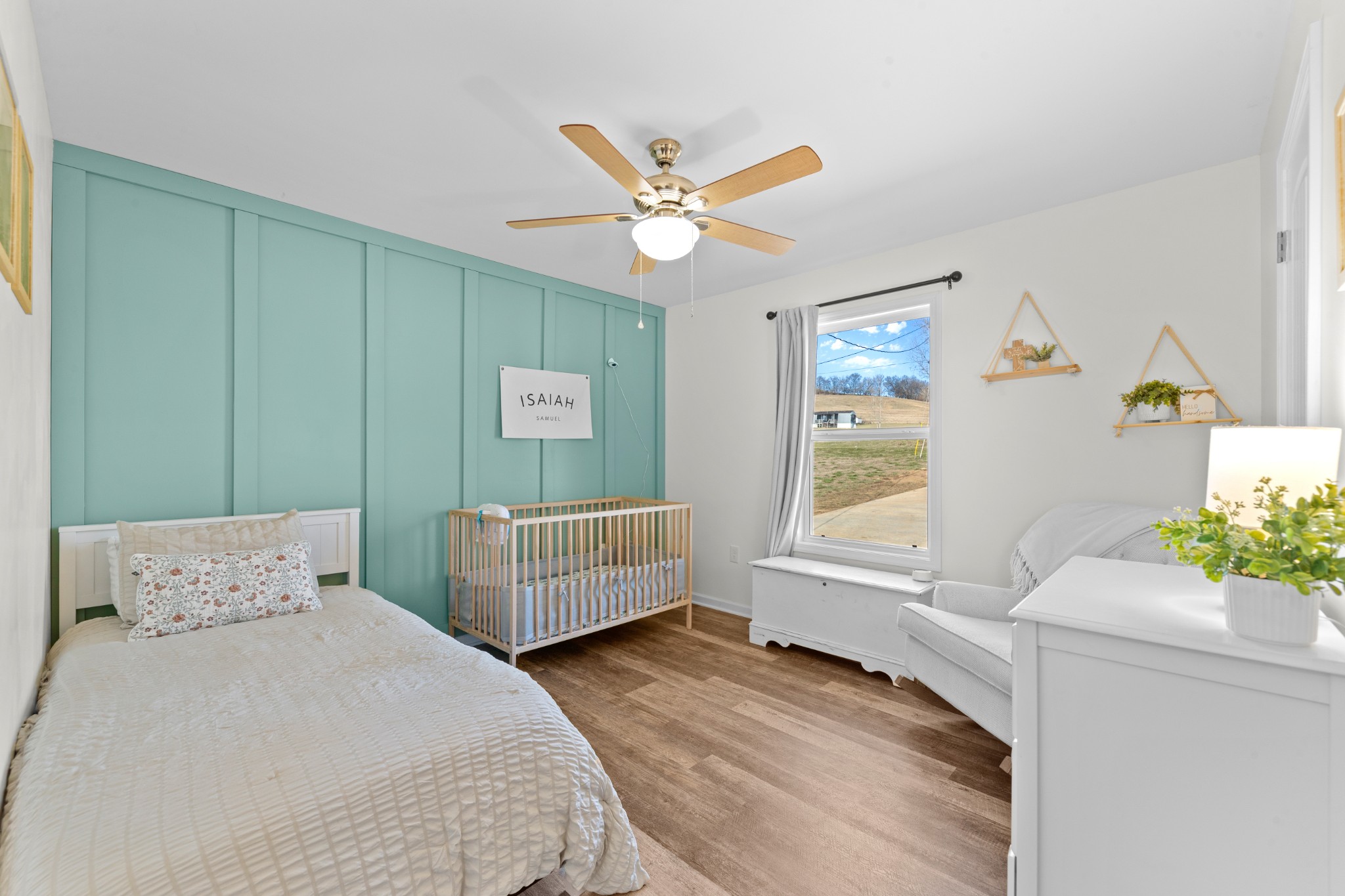 2023 Coleman Road Cornersville, TN 37047 - Photo 39 of 80 a bedroom with a bed and a window