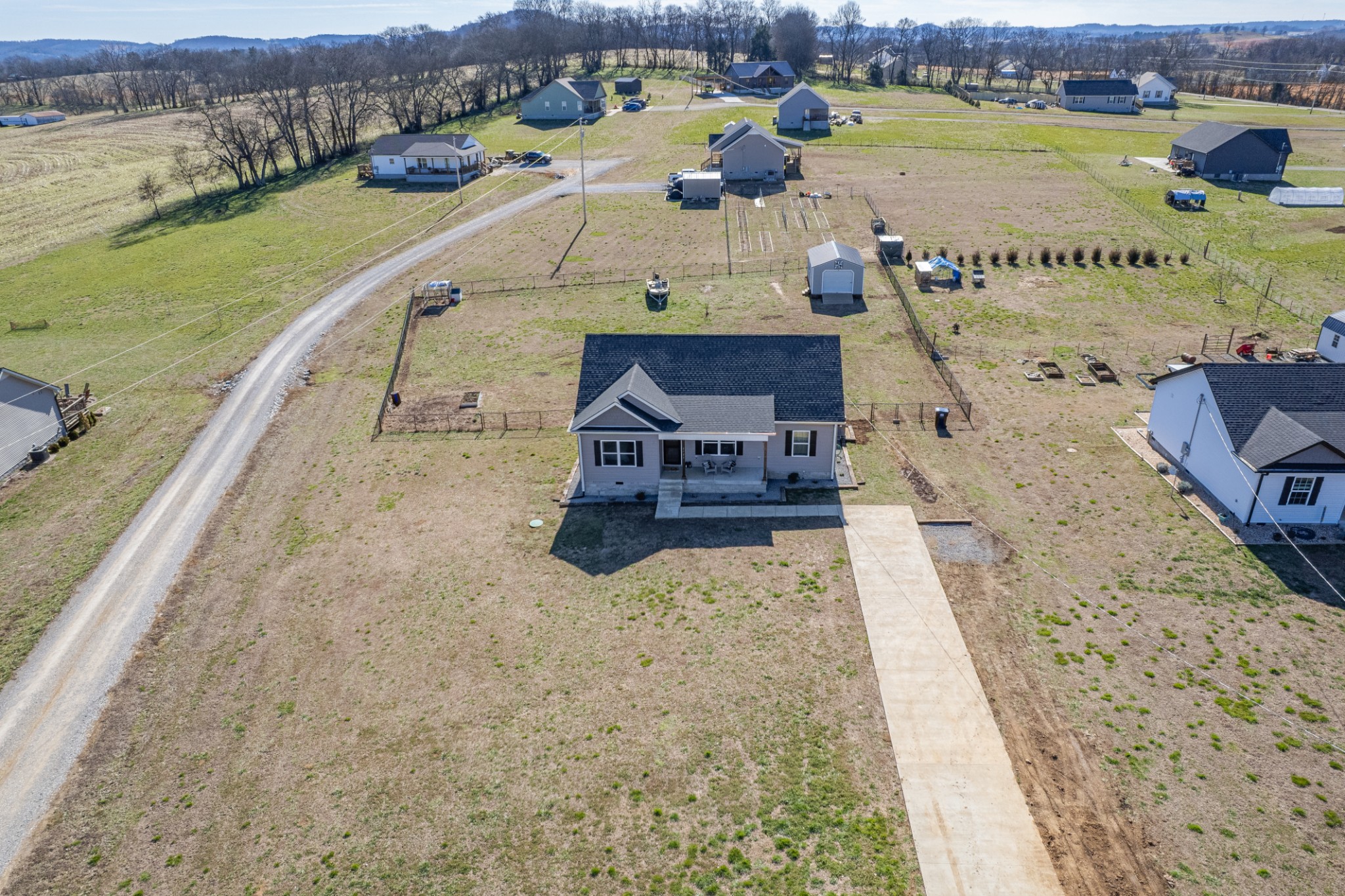 2023 Coleman Road Cornersville, TN 37047 - Photo 62 of 80 a view of a lake with a ocean view