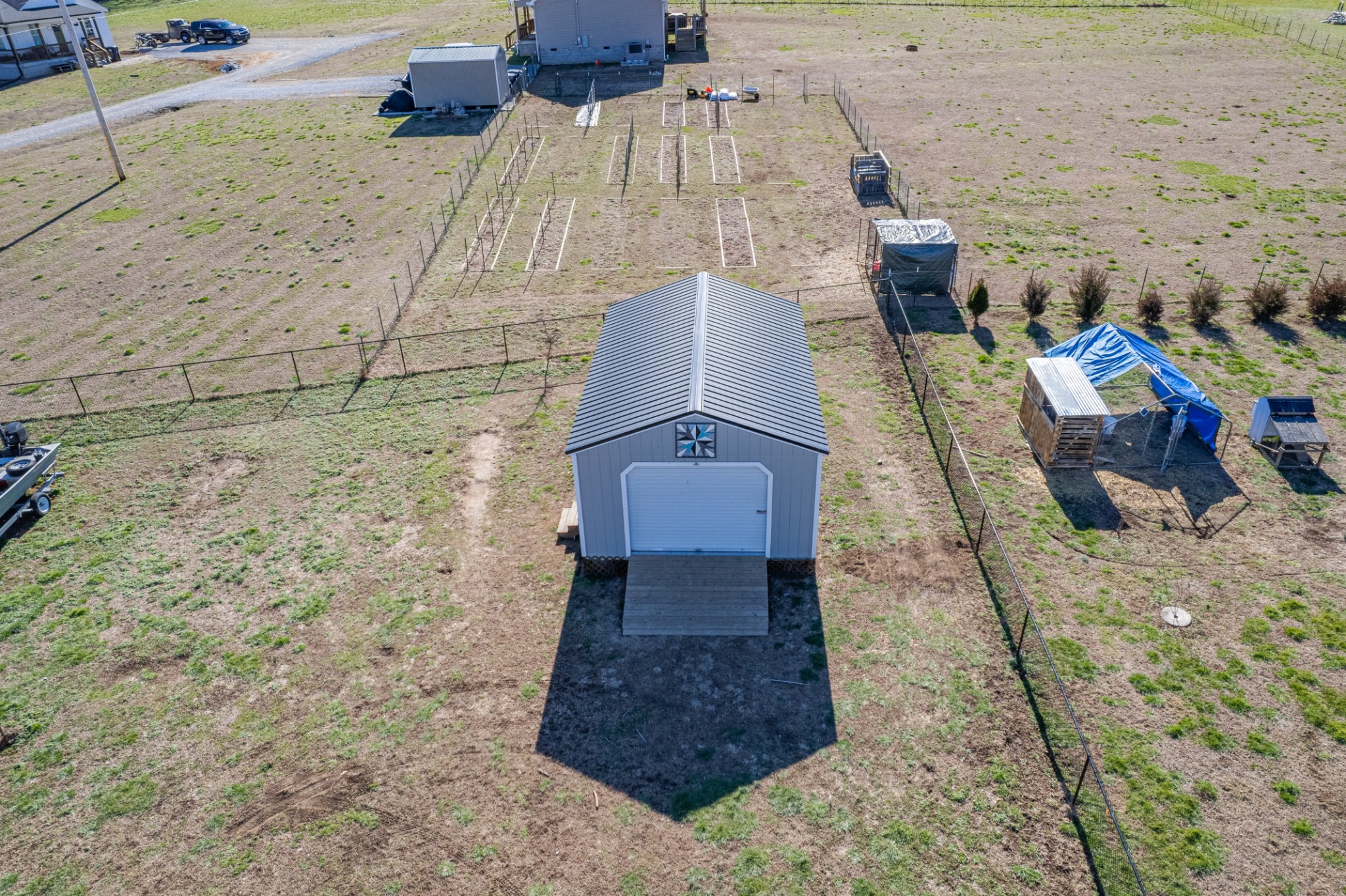 2023 Coleman Road Cornersville, TN 37047 - Photo 64 of 80 a aerial view of a house with a yard