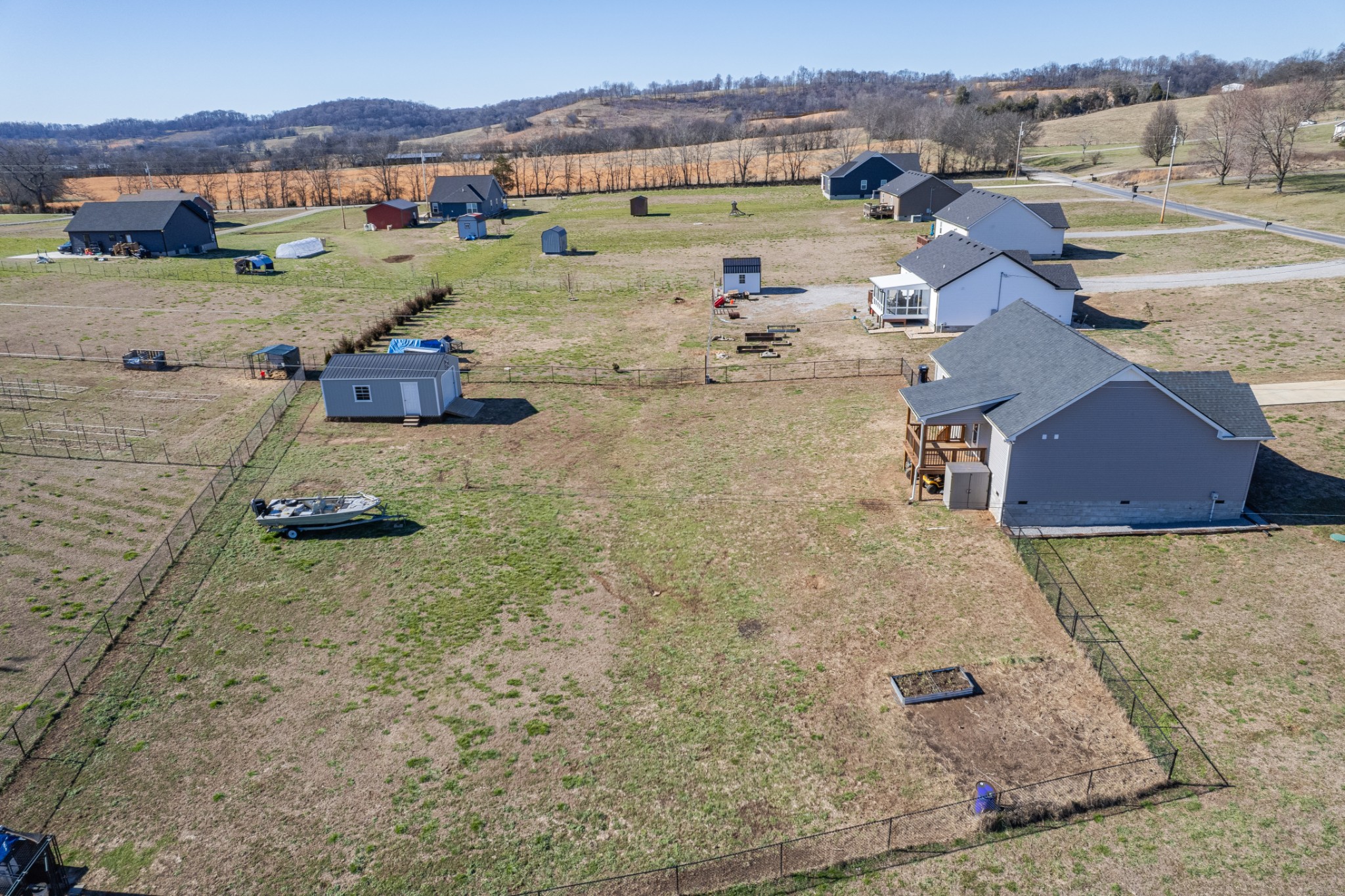 2023 Coleman Road Cornersville, TN 37047 - Photo 65 of 80 an aerial view of a house with outdoor space