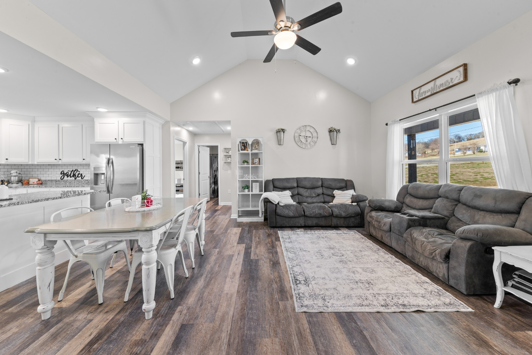2023 Coleman Road Cornersville, TN 37047 - Photo 7 of 80 a living room with furniture and a wooden floor