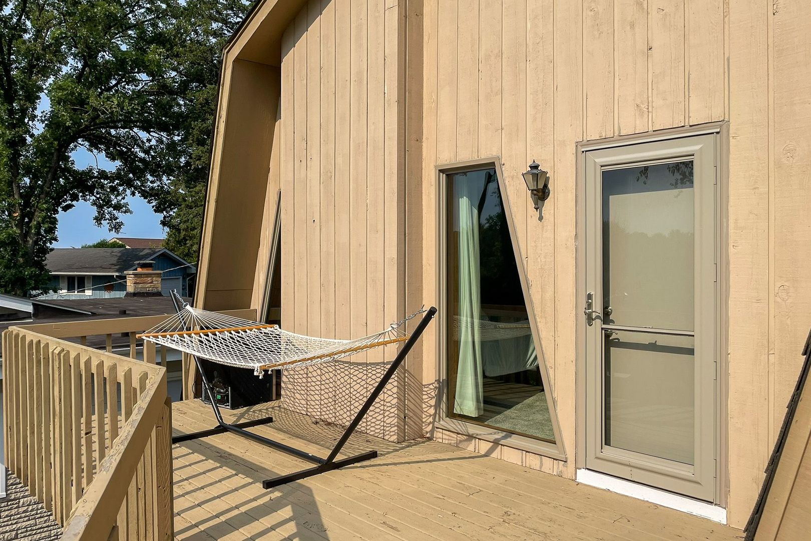 28986 Manitoba Trail McHenry, IL 60051 - Photo 27 of 44 a view of a balcony with furniture and floor to ceiling window
