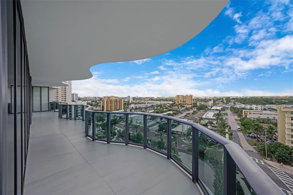 900 North Ocean Boulevard, Unit 906 Pompano Beach, FL 33062 - Photo 15 of 33 a view of a city from a balcony