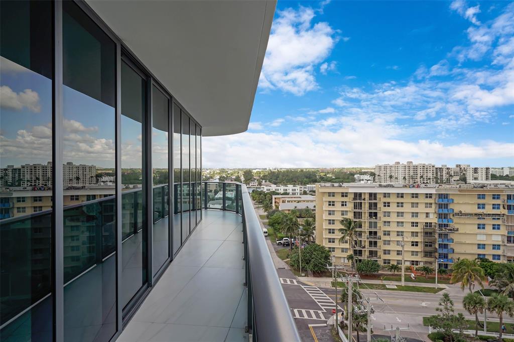 900 North Ocean Boulevard, Unit 906 Pompano Beach, FL 33062 - Photo 16 of 33 a view of balcony with city view