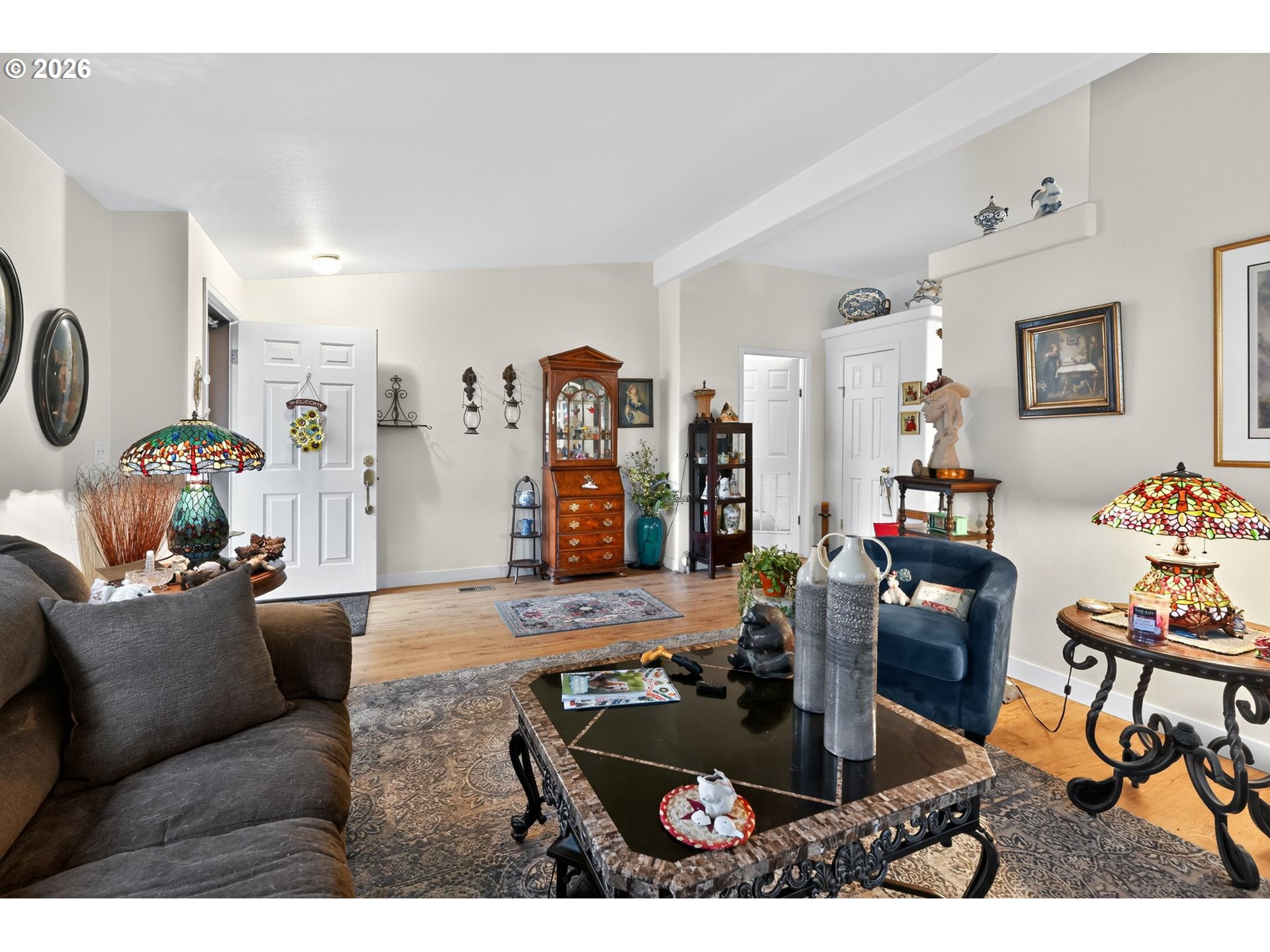 1620 Northeast 6th Street Redmond, OR 97756 - Photo 12 of 25 a living room with furniture and wooden floor