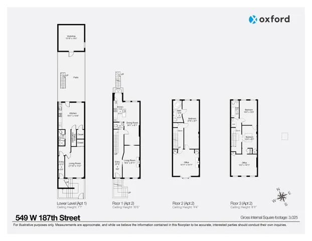 $1,740,000 | 549 West 187th Street | Washington Heights