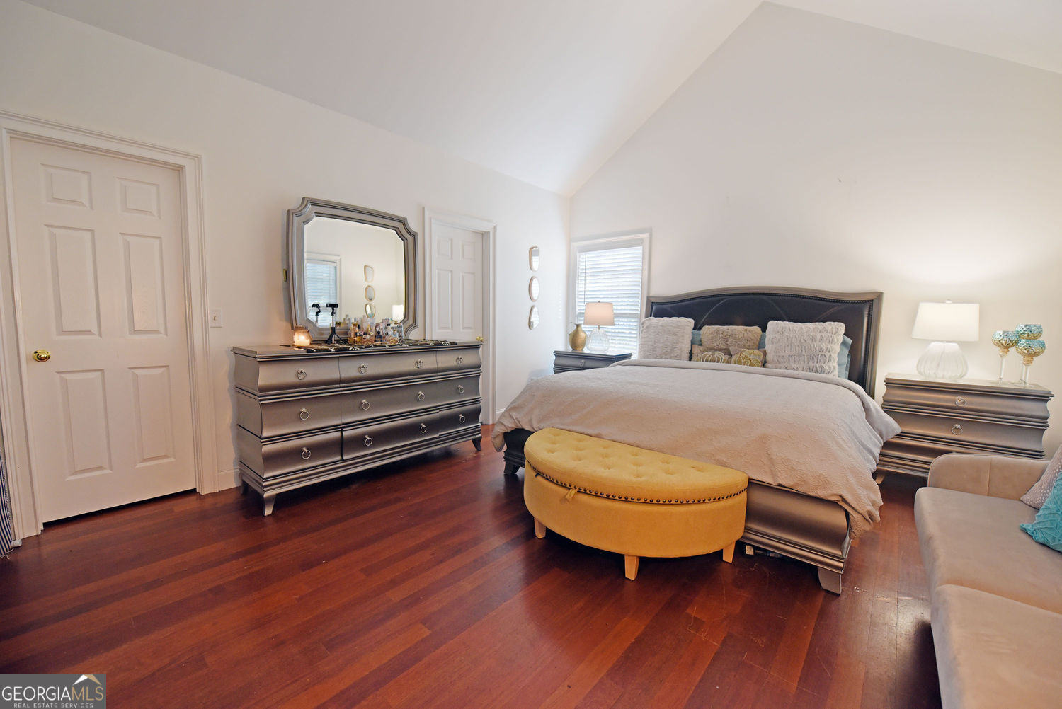 919 Deer Chase Toccoa, GA 30577 - Photo 24 of 62 a bedroom with a bed and wooden floor