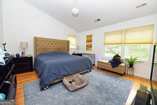 a view of a workspace with furniture