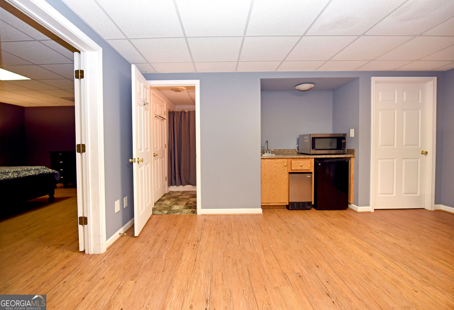 919 Deer Chase Toccoa, GA 30577 - Photo 48 of 62 a view of a kitchen with a sink and a refrigerator