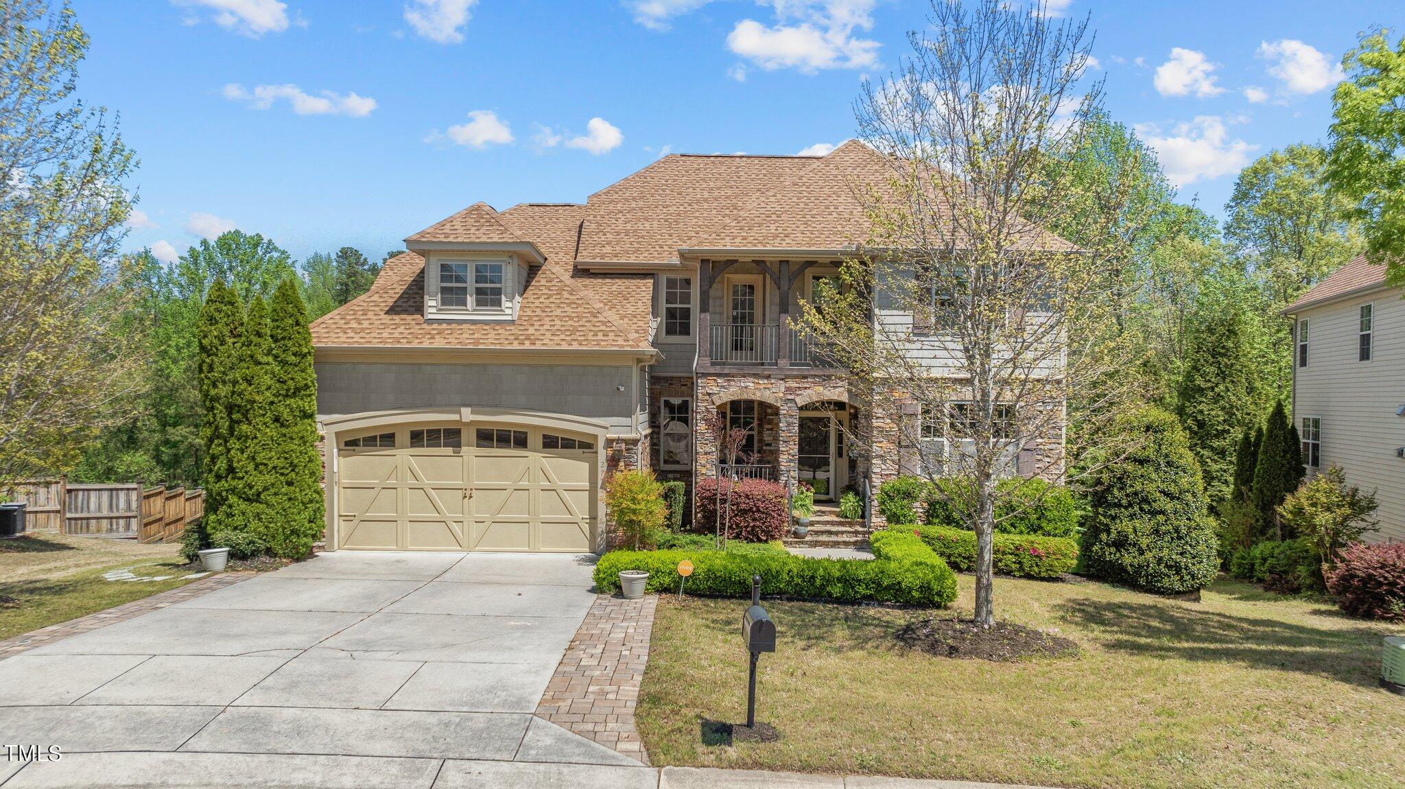 2711 Kinsley Place Raleigh, NC 27616 - Photo 4 of 77 Exterior Front-FrntYd