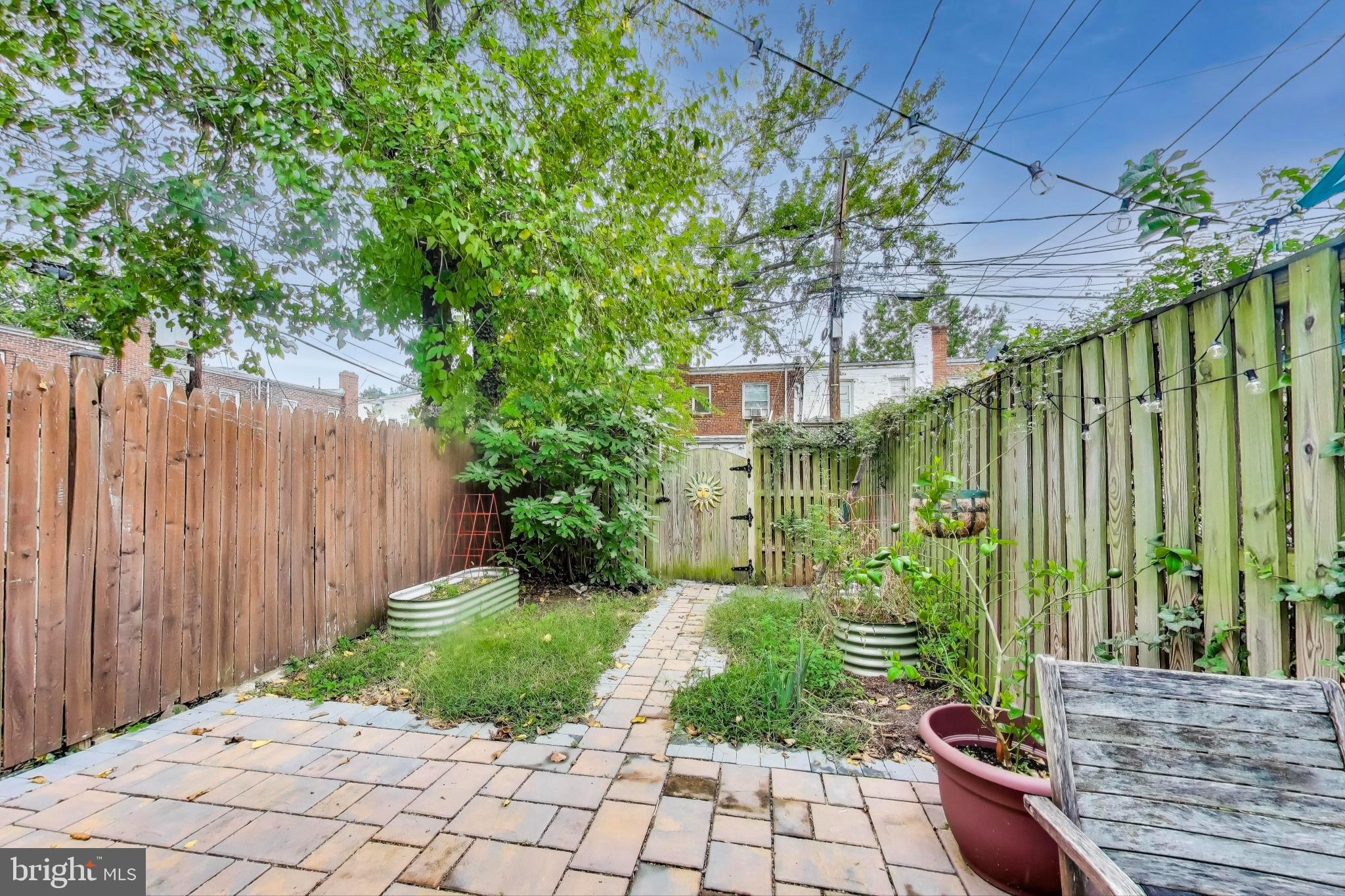 3357 Clay Place Northeast Washington, DC 20019 - Photo 14 of 16 a view of a garden with potted plants