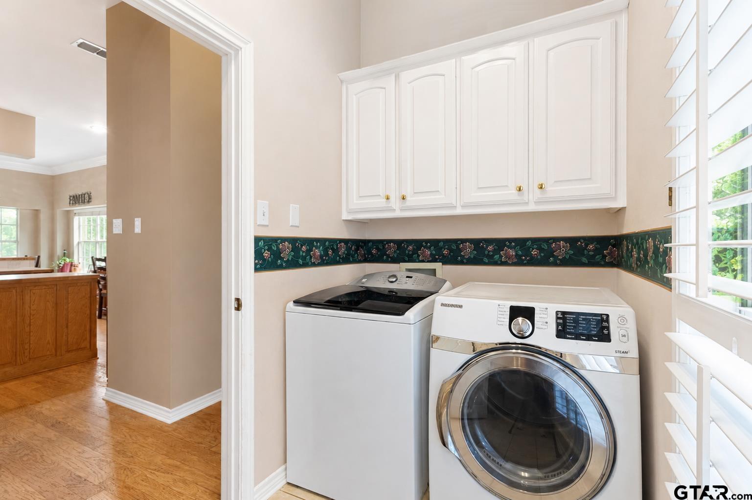 1388 Santa Fe Trail Tyler, TX 75703 - Photo 28 of 46 a view of washer and dryer