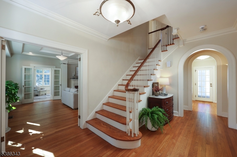 15 Georgian Road Morristown, NJ 07960 - Photo 4 of 44 a view of entryway and hall with wooden floor