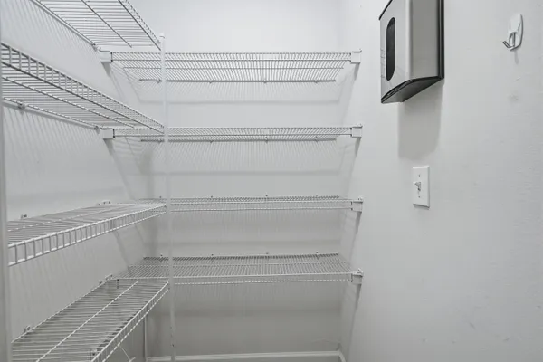 a view of walk in closet