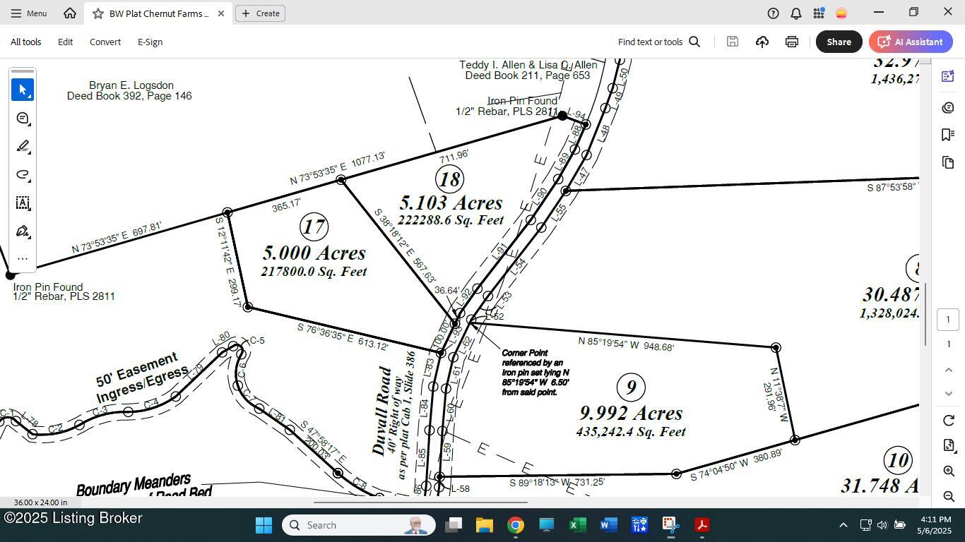 Lot 18 Duvall Road Caneyville, KY 42721 - Photo 2 of 6 Lot 18