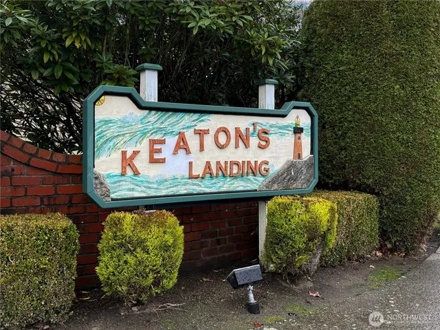 a sign on the side of a road