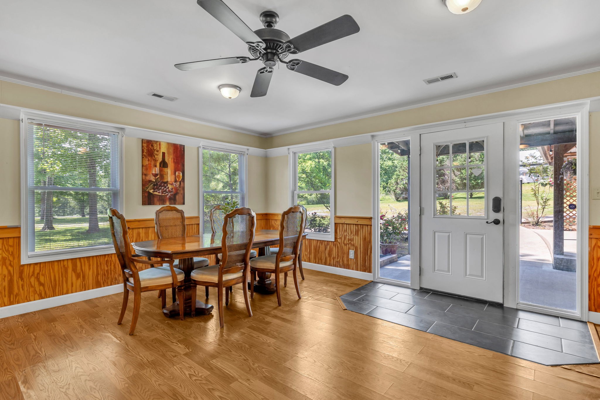 427 Telegraph Street Tennessee Ridge, TN 37178 - Photo 14 of 47 a view of a dining room with furniture window and wooden floor