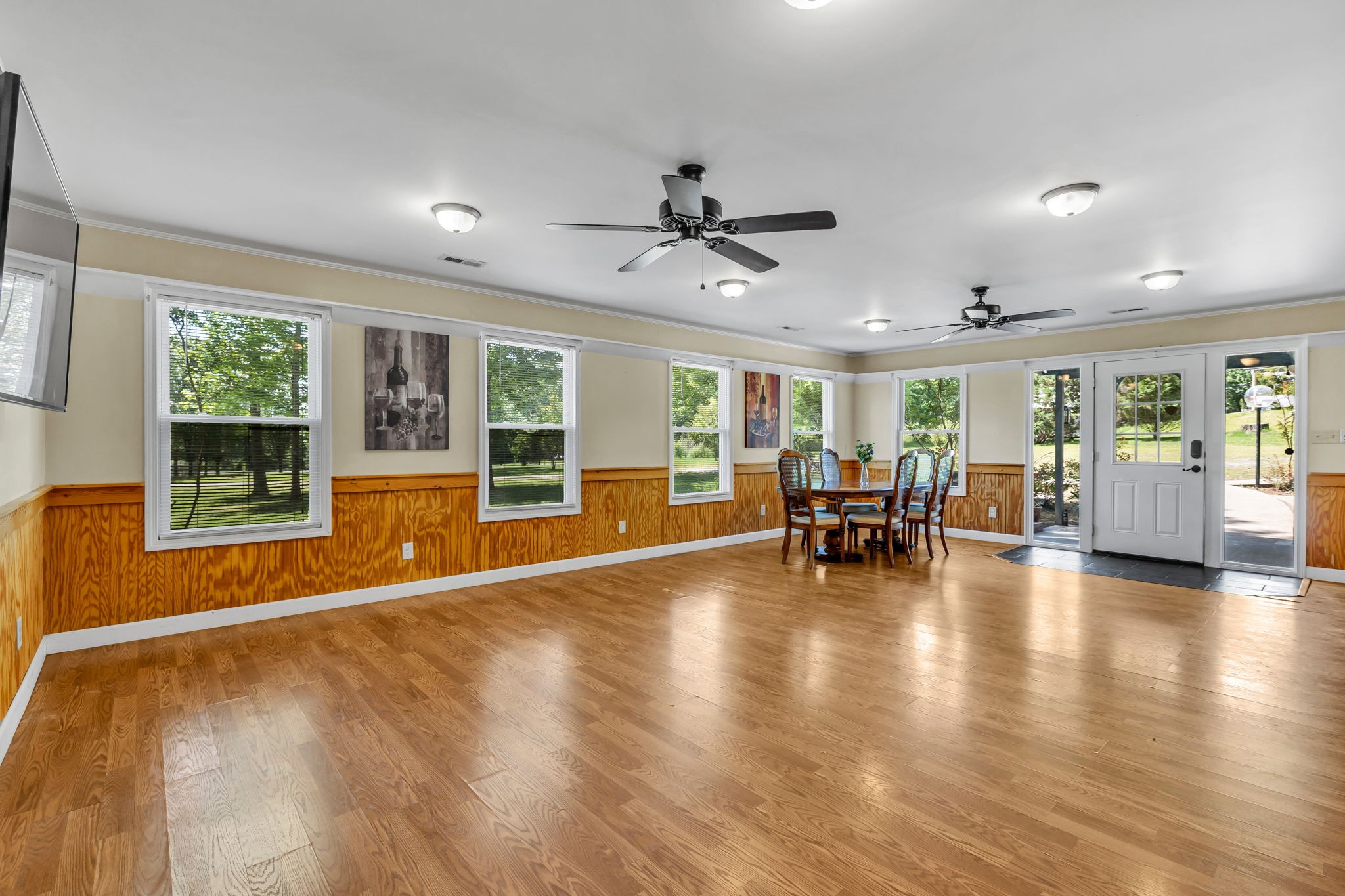 427 Telegraph Street Tennessee Ridge, TN 37178 - Photo 30 of 47 a view of a livingroom with furniture water view and large windows