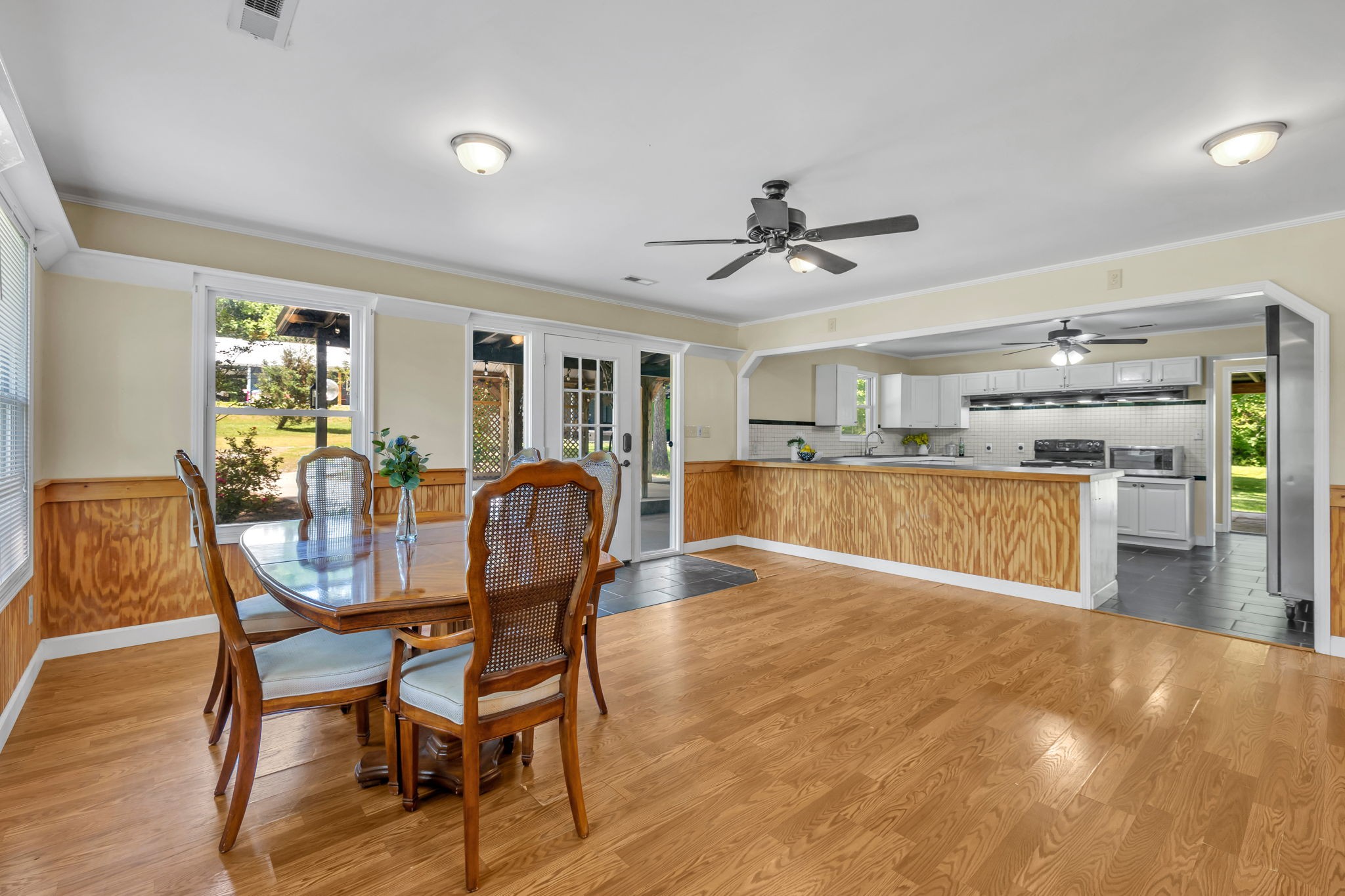 427 Telegraph Street Tennessee Ridge, TN 37178 - Photo 5 of 47 a view of a dining room with furniture and wooden floor