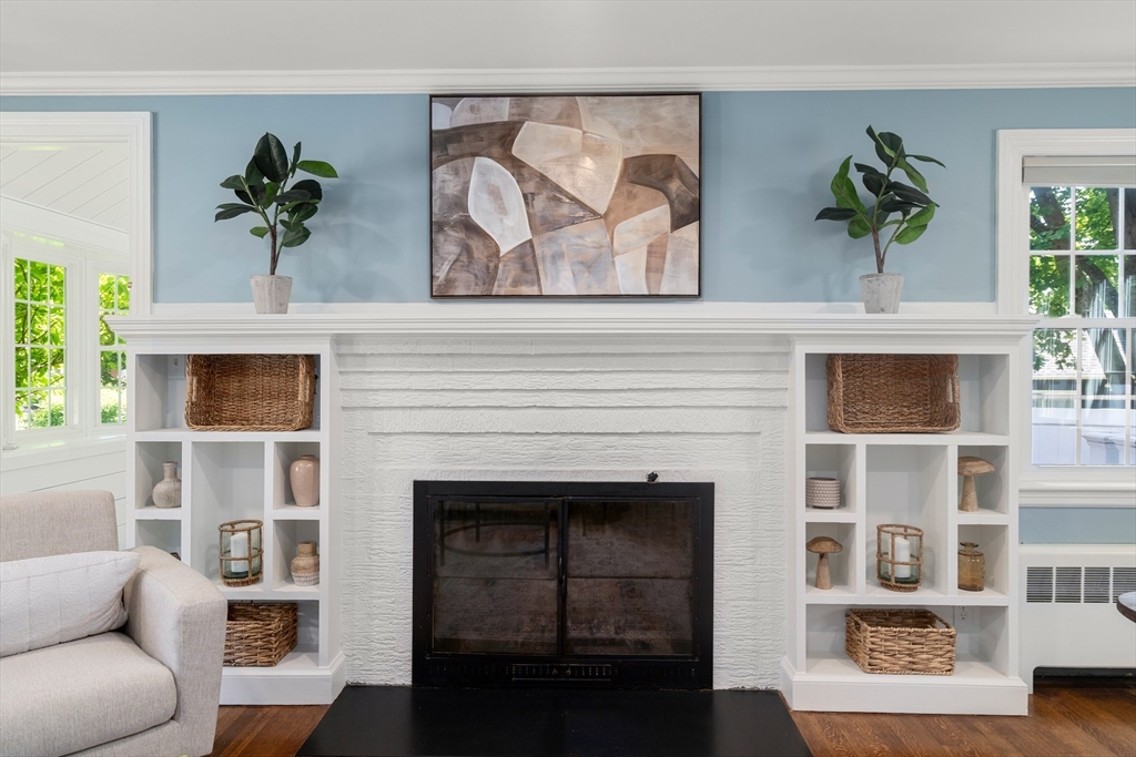 40 Hooper Street Westwood, MA 02090 - Photo 4 of 39 a living room with furniture and a fireplace