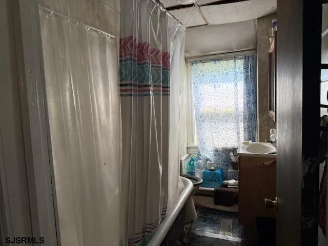 a car parked in front of a house