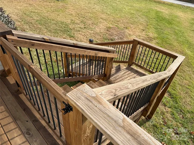 a view of balcony and patio