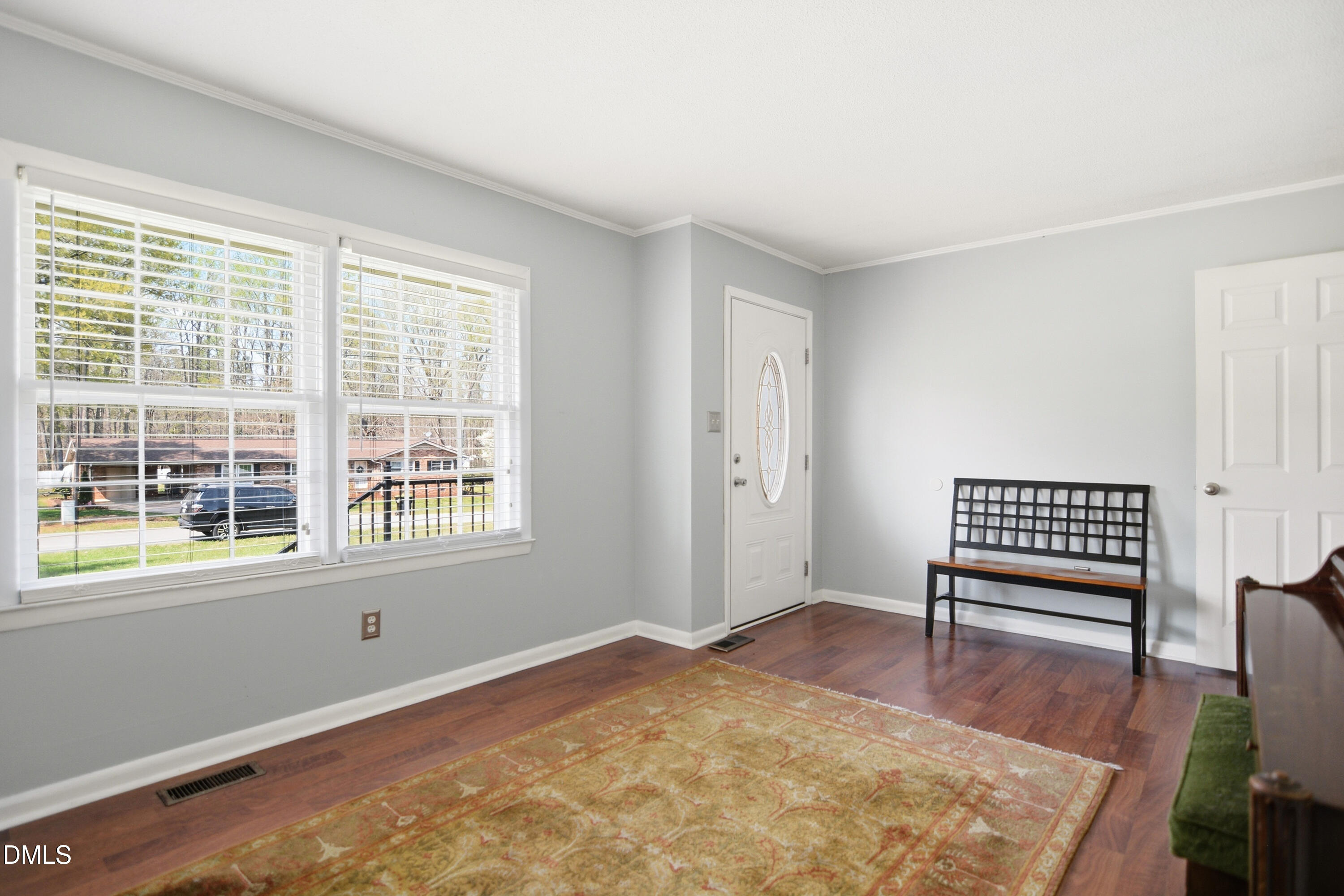352 Eden Hills Road Siler City, NC 27344 - Photo 2 of 29 wooden floor in an empty room with a window