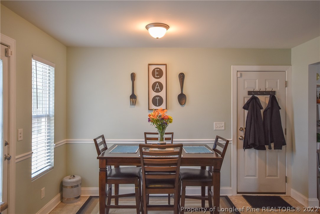 37 Jumpmaster Drive Broadway, NC 27505 - Photo 17 of 48 a view of a dining room with furniture and a window