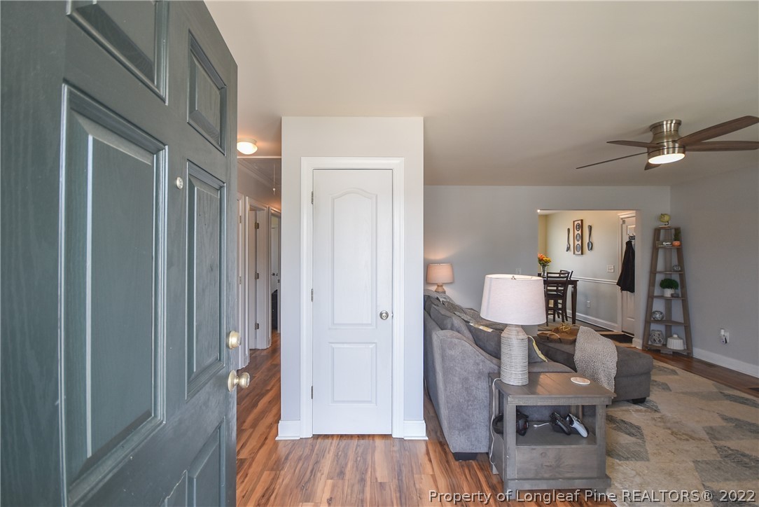 37 Jumpmaster Drive Broadway, NC 27505 - Photo 8 of 48 a view of a livingroom with furniture and wooden floor