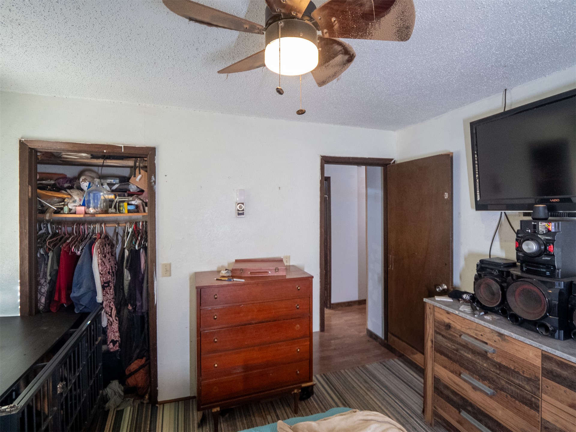 1599 North 4010 Road Boswell, OK 74727 - Photo 50 of 57 Ceiling fan with integrated lighting