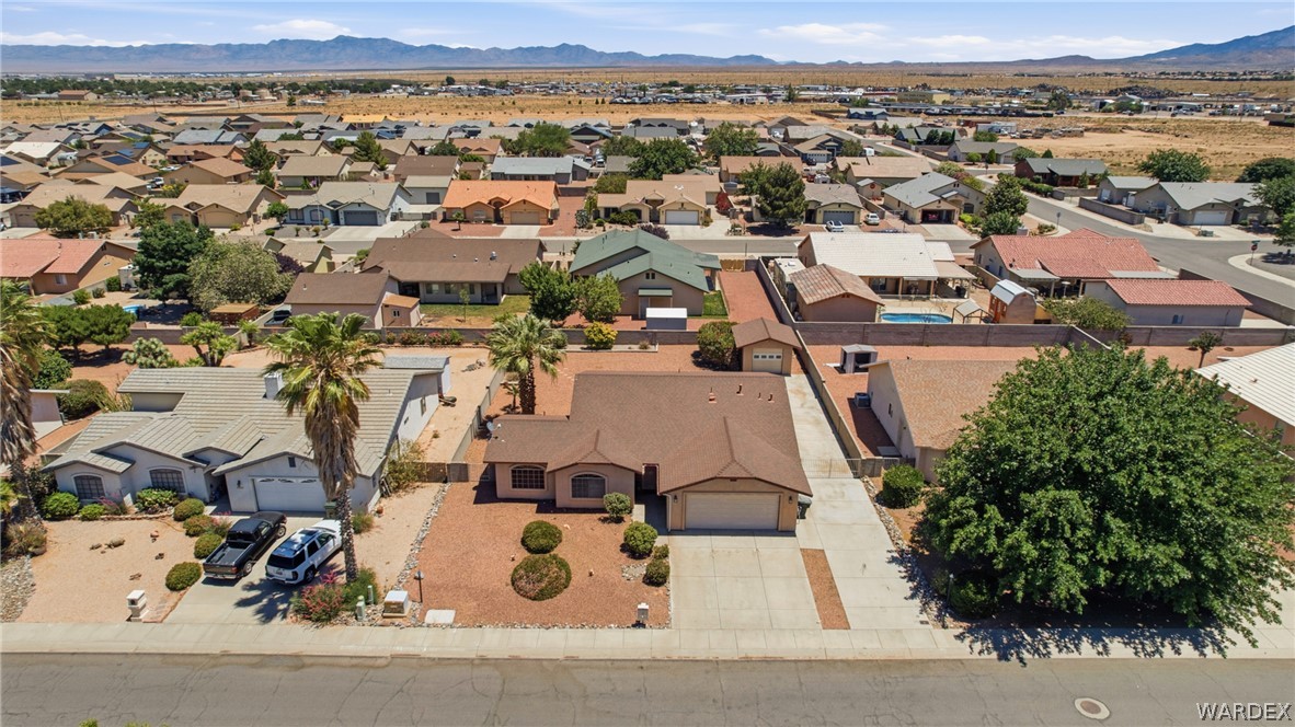 3918 North Eagle Rock Road Kingman, AZ 86409 - Photo 2 of 44 an aerial view of a house with a outdoor space