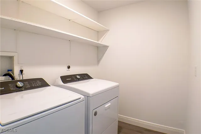 a view of empty room