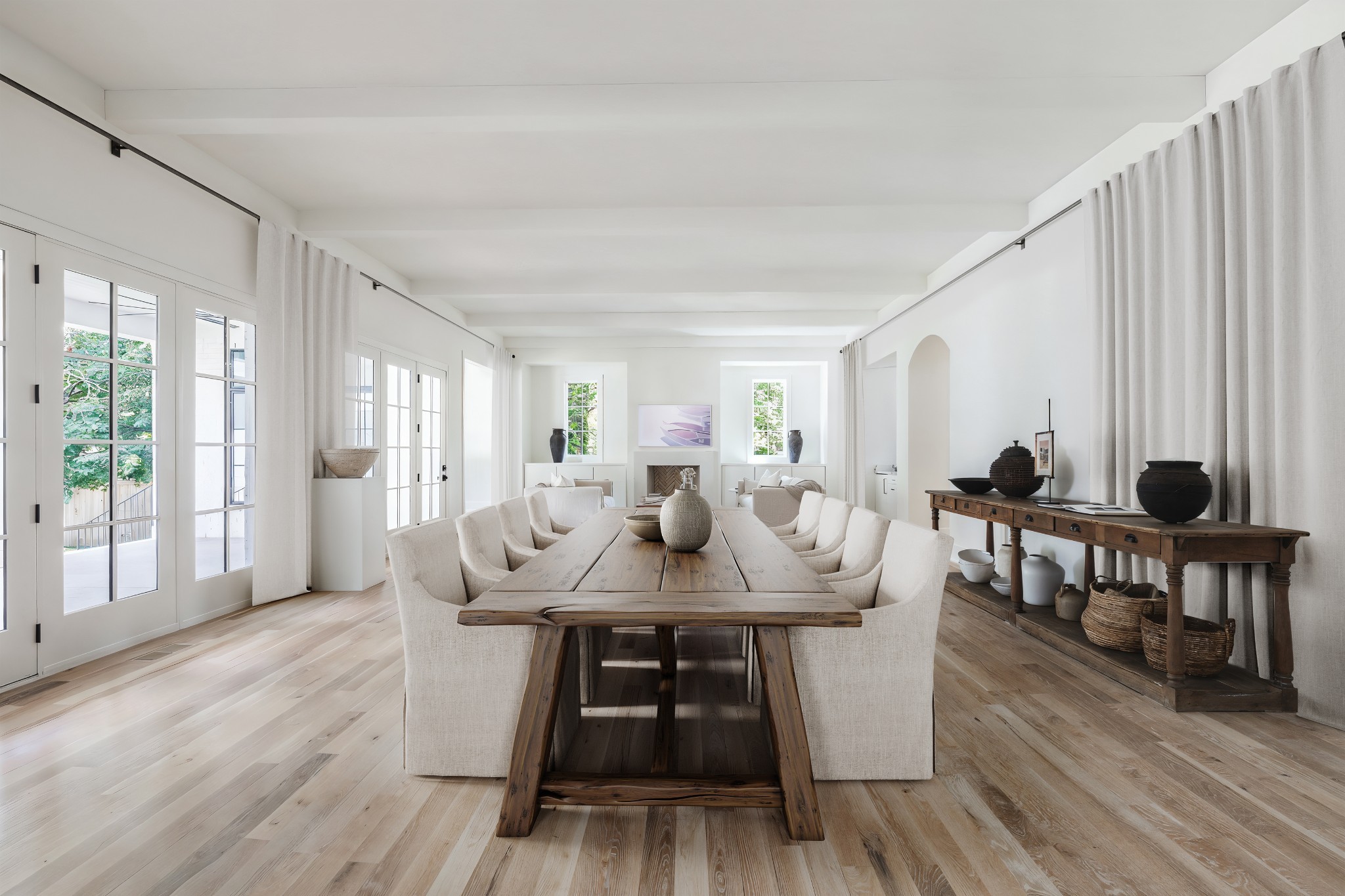 916 Cadillac Avenue Nashville, TN 37204 - Photo 4 of 19 a view of a a dining room with furniture window and wooden floor